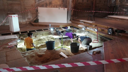 Excavaciones en el convento de Santa Clara, Pontevedra
REMITIDA / HANDOUT por DIPUTACIÓN DE PONTEVEDRA
Fotografía remitida a medios de comunicación exclusivamente para ilustrar la noticia a la que hace referencia la imagen, y citando la procedencia de la imagen en la firma
14/9/2026