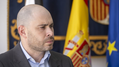 El delegado del Gobierno en Ceuta, Miguel Ángel Pérez Triano
