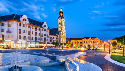 Plaza de la Unión de Oradea, la capital modernista de Rumanía