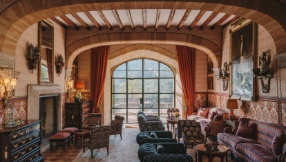 Una de las estancias interiores