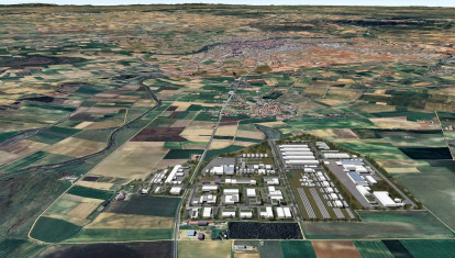 Recreación del Polígono industrial Zamora Norte