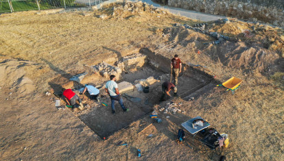 Hallazgo de una cocina romana en Burgos