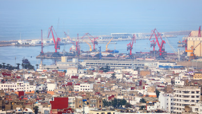 Puerto de Casablanca, Marruecos