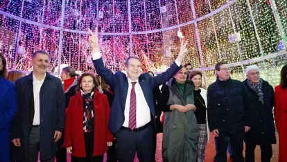 Abel Caballero, en la pasada Navidad