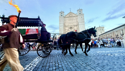 Recreación del funeral del príncipe irlandés 'Red' Hugh O'Donnell