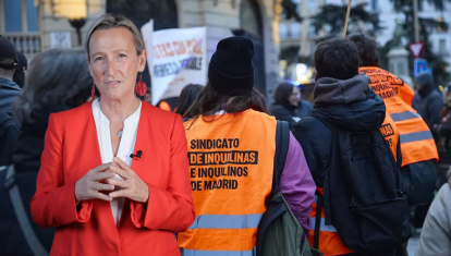 Isabel Durán explica la financiación del Sindicato de Inquilinas