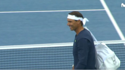 Rafa Nadal recibió una gran ovación en su regreso a las pistas 683 días después