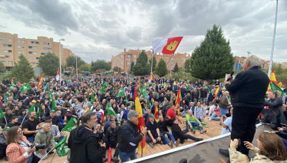 Protestantes del sector del campo en Toledo