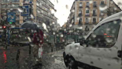 Imagen de los efectos de las lluvias en Valencia