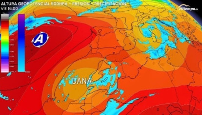 Una dana se situará entre Canarias y el Golfo de Cádiz entre este jueves y el sábado