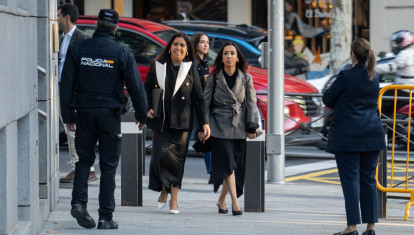 La magistrada Beatriz Biedma en la Audiencia Nacional
