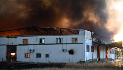 Nave incendiada