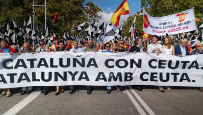 Cabecera de la marcha en Paseo de Gracia, Barcelona

LORENA SOPENA - EUROPA PRESS
12/10/2026