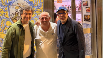 Pepe Rodríguez, José y Jesús Sánchez en El Doble