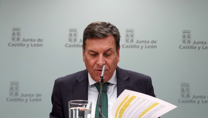 El consejero de Economía y Hacienda y portavoz de la Junta de Castilla y León, Carlos Fernández Carriedo, este jueves