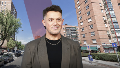 Alejandro Sanz creció en el barrio de Moratalaz