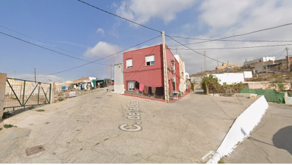Zona donde se ha producido el enfrentamiento entre gitanos y senegaleses en Pechina (Almería)