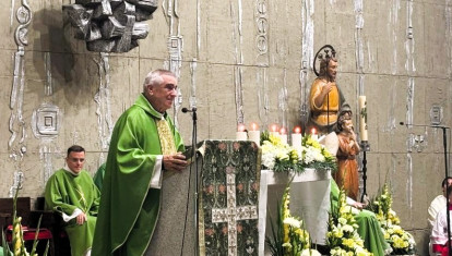 Don José Trujillo ha sido el párroco de Nuestra Señora de las Nieves durante 37 años