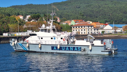 El nuevo patrullero de Vigilancia Aduanera, 'Torgo I', con base en el puerto de Brens en Cee (A Coruña).

REMITIDA / HANDOUT por AGENCIA TRIBUTARIA
Fotografía remitida a medios de comunicación exclusivamente para ilustrar la noticia a la que hace referencia la imagen, y citando la procedencia de la imagen en la firma
19/10/2026
