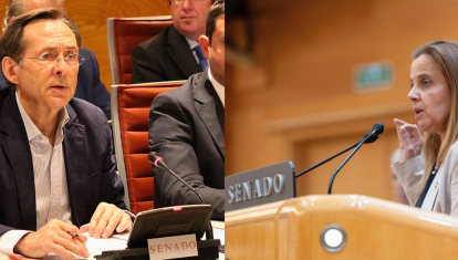 Gonzalo Robles y Esther del Brío dejan su puesto en el Senado