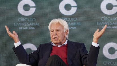 El expresidente del Gobierno, Felipe González