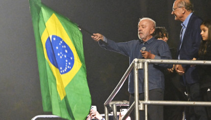 Lula da Silva celebra su victoria en las elecciones de Brasil