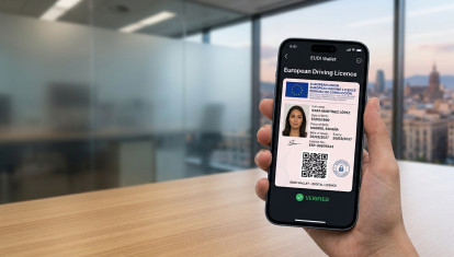 El nuevo carnet de conducir tendrá una imagen similar a esta y formará parte de la carterra digital