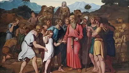 La obra de Carl Gottlieb Peschel, José vendido por sus hermanos (1831), perteneció en su día al industrial judío holandés Bob Nijkerk.