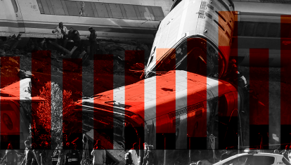 Evolución de los accidentes de tren en España