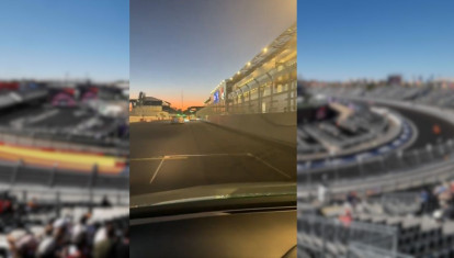 Algunos taxistas aprovechan la noche para competir en Madring