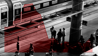 Caída de la inversión ferroviaria