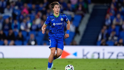 Davinchi, jugador del Getafe, en una imagen de archivo