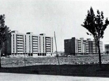 La avenida de Carlos III en 1967