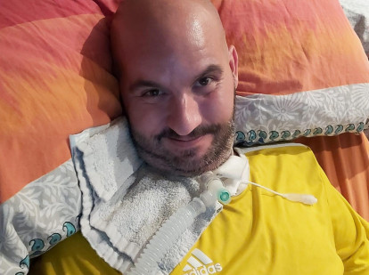 Jordi Sabaté, enfermo de ELA