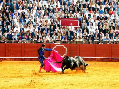 Una corrida de toros, en una imagen de archivo.
