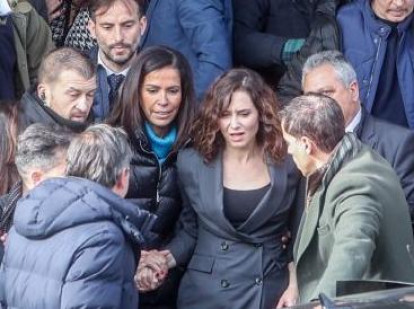 Escrache que sufrió Díaz Ayuso en la Universidad Complutense