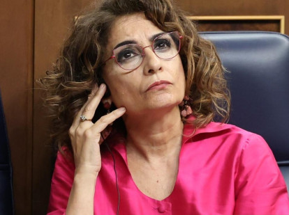 La vicepresidenta primera y ministra de Hacienda, María Jesús Montero.
