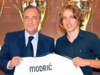 Luka Modric llegó cuando el Real Madrid tenía 9 Copas de Europa y se marcha con 15 en la sala de trofeos del club, que tuvo que ser reformada para dar cabida a todas