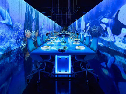 La experiencia gastronómica de Sublimotion cambia cada temporada