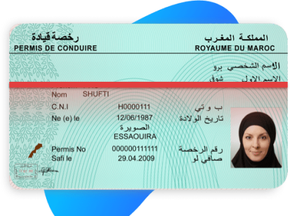 Carnet de conducir de Marruecos