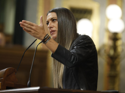 La portavoz de Junts en el Congreso, Míriam Nogueras