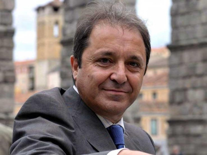 El histórico dirigente socialista segoviano Juan Luis Gordo