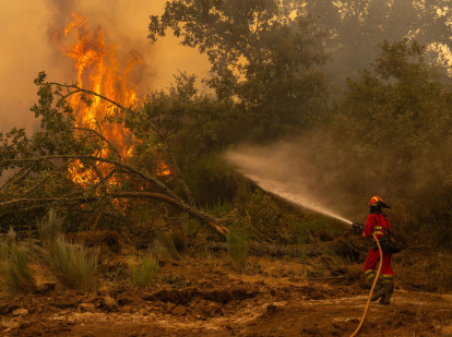 Incendios en Orense