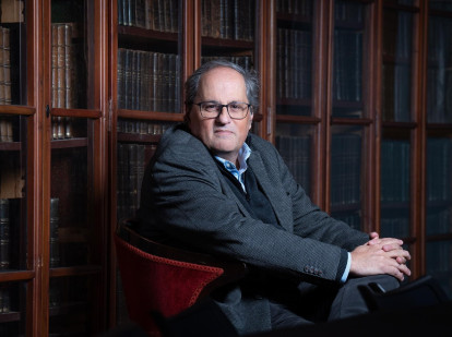 El expresidente catalán Quim Torra, en una imagen de archivo