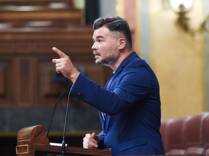 Imagen de archivo de Gabriel Rufián tomada en el Congreso