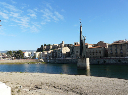 El monumento franquista de Tortosa, en una imagen de archivo