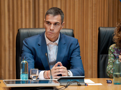 El presidente del Gobierno, Pedro Sánchez