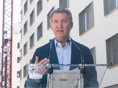 Feijóo, este martes junto a Martínez Almeida
