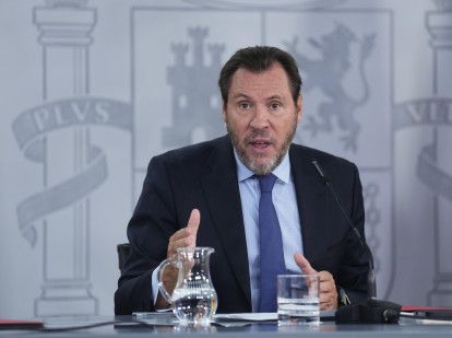 El ministro de Transportes, Óscar Puente