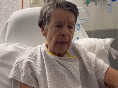 Maricarmen habla desde el hospital tras su desahucio para convocar una manifestación en la Puerta del Sol